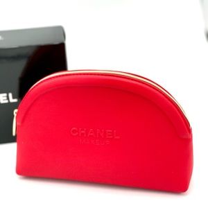NEW Chanel "The Eyes Have It" Makeup Primer, Mascara, & Makeup Travel Pouch Set